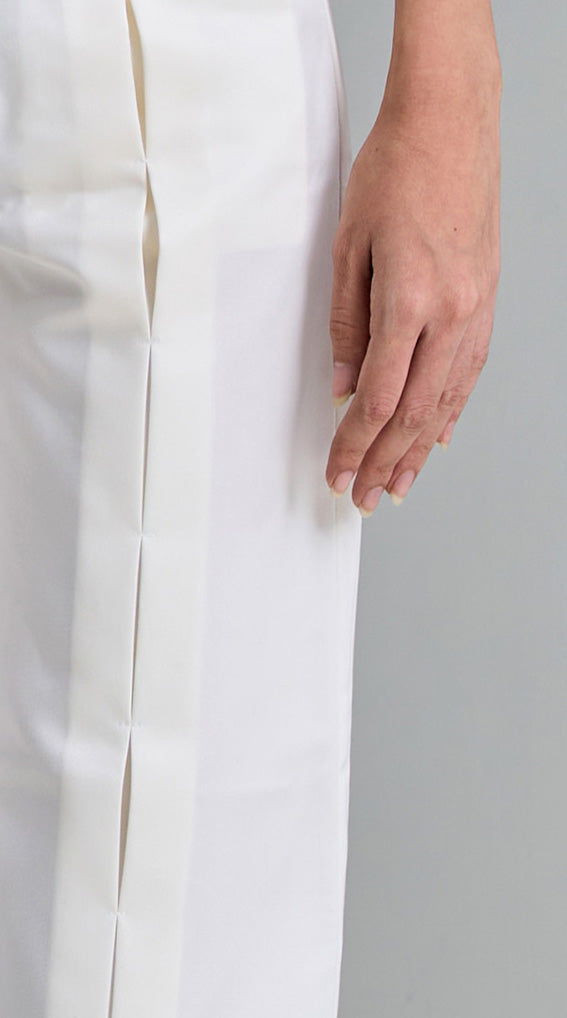 White Box Pleat Trouser