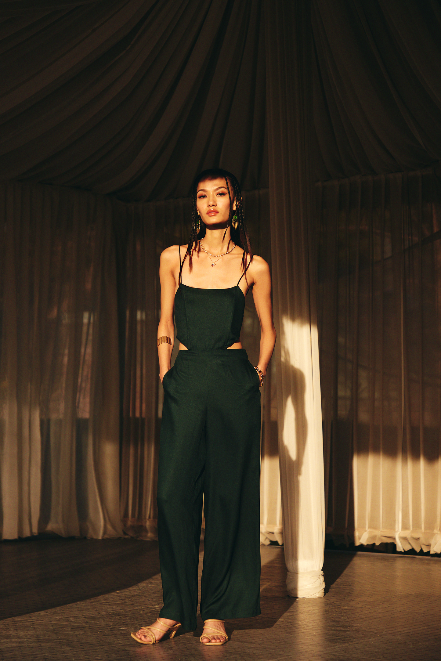 Mystic pine green Jumpsuit