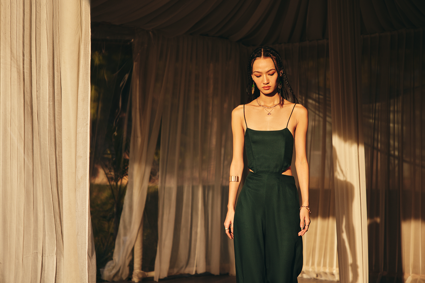 Mystic pine green Jumpsuit